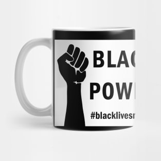 Black Power Fist Mug